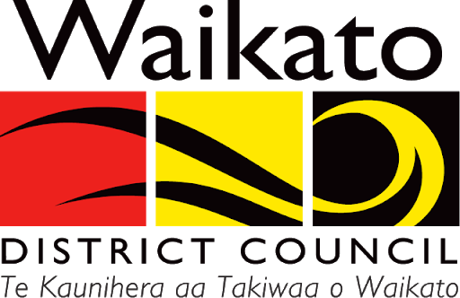 Logo for Waikato District Council