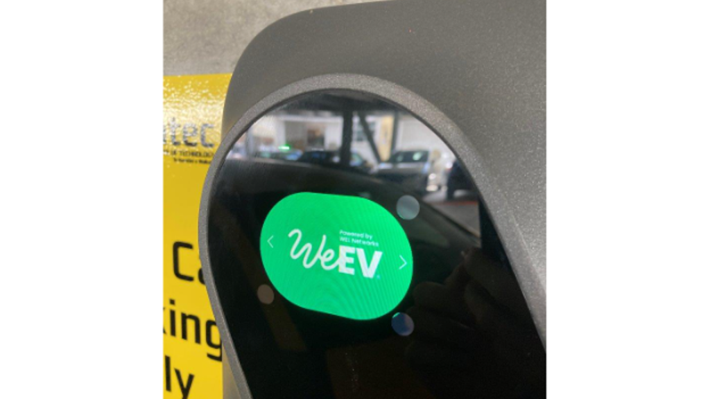 a close up of a machine