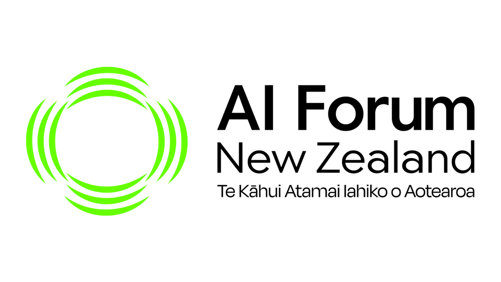 a logo with green circles