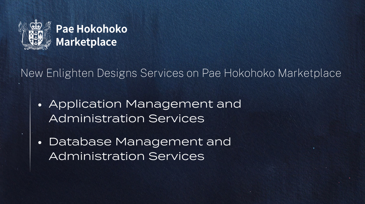 a blue background with white text