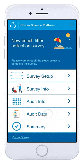 a screenshot of a survey