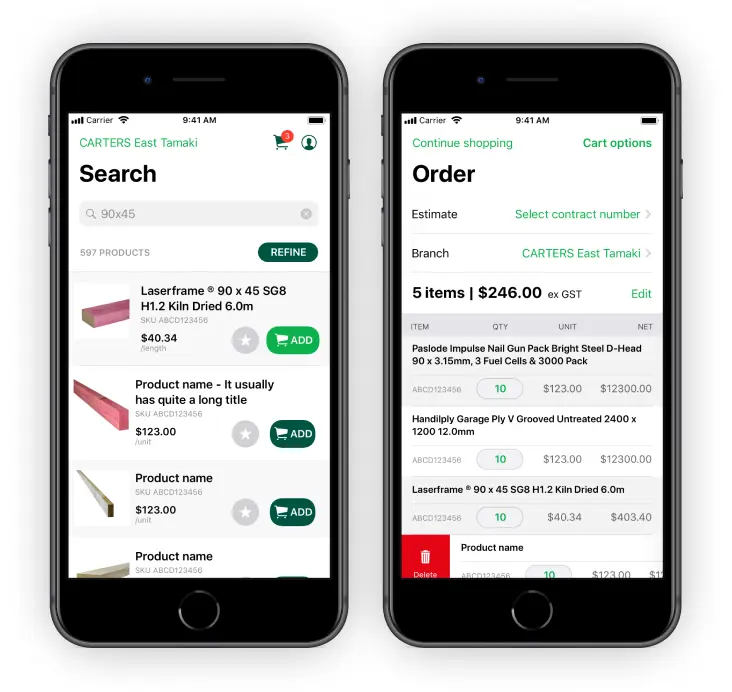 Carters Trade App
