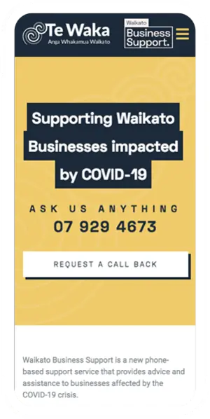 Te Waka business support