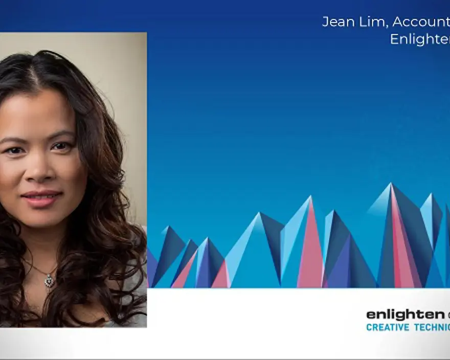 New Enlighten Designs Account Manager Jean Lim 