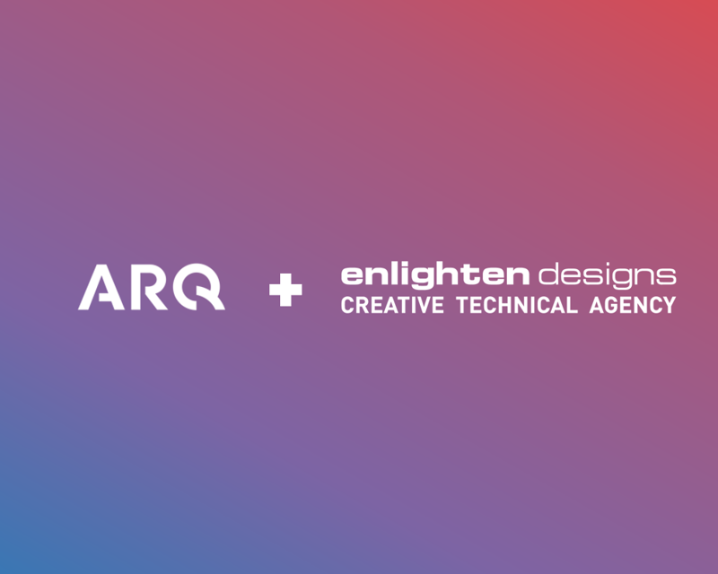 ARQ and Enlighten Designs announce partnership