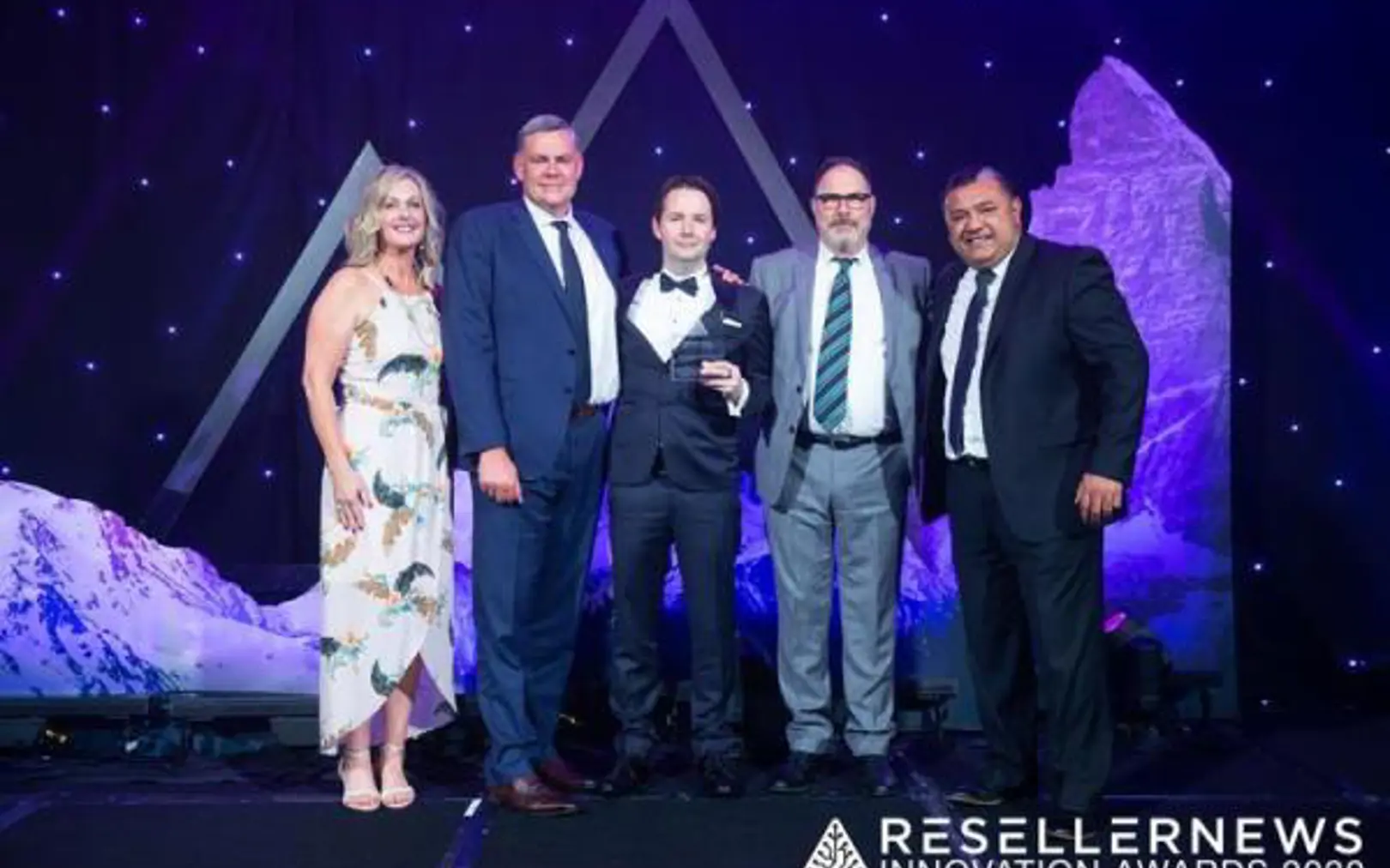 Enlighten Designs team at the Reseller News Innovation Awards