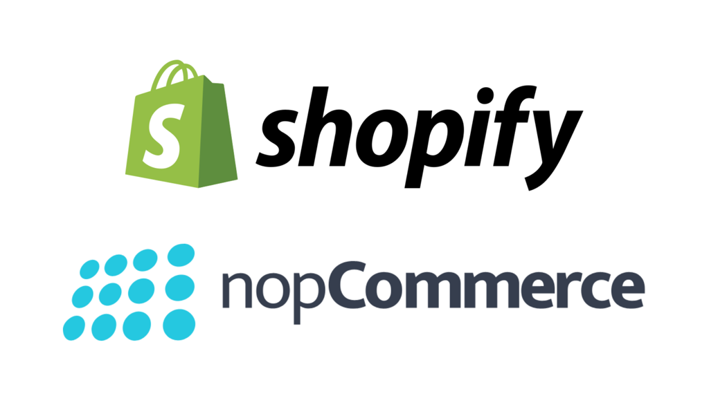 shopify and nopCommerce logo